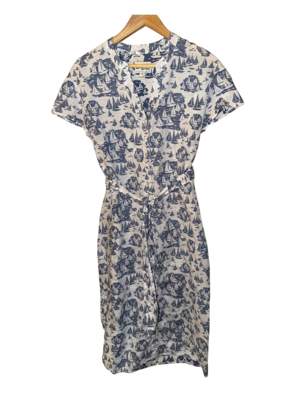 Reyn Spooner Sailboats  Dress Limited  Issue M